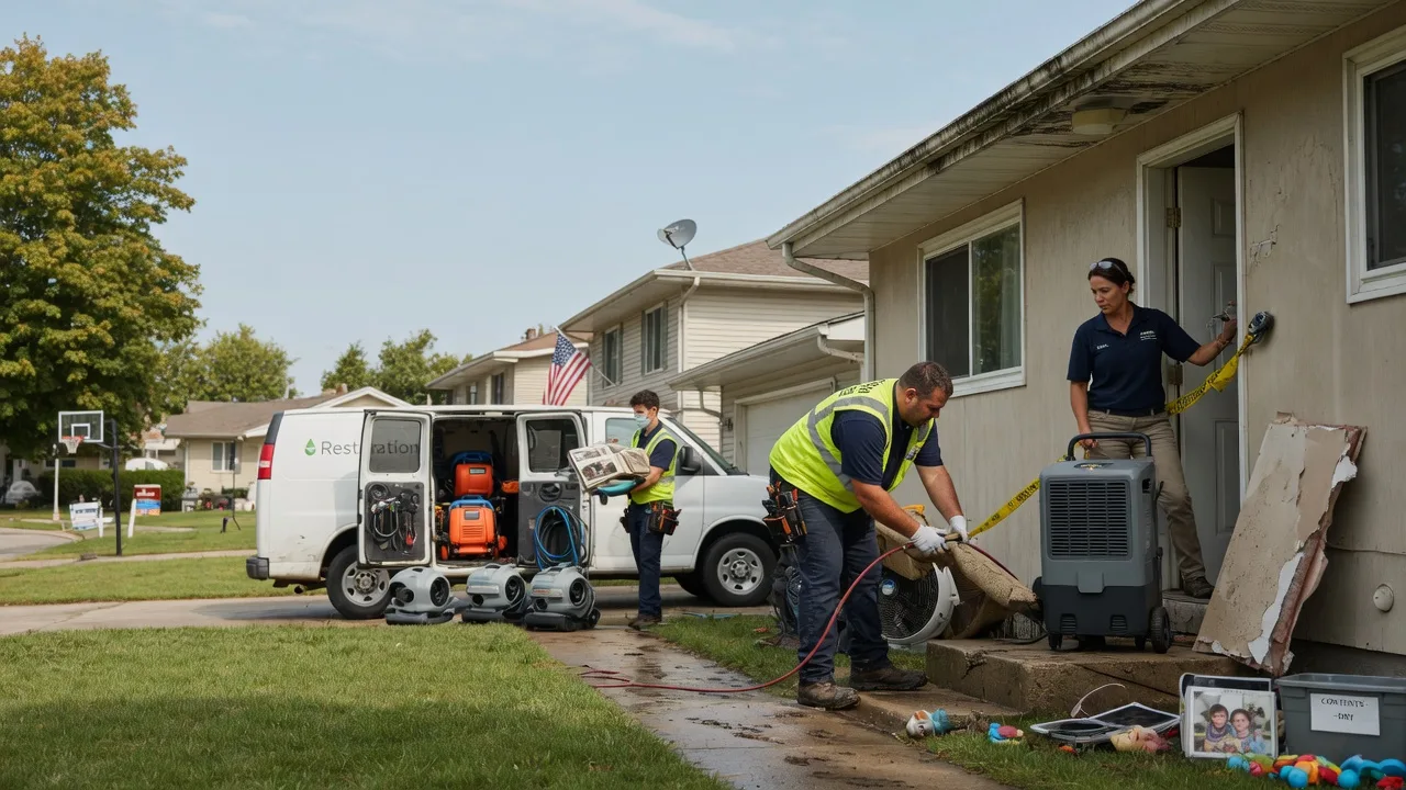 Water Damage Restoration in Gallitzin, PA near me
